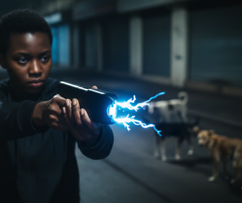 D.Z.928 High Voltage Defense Tool Black